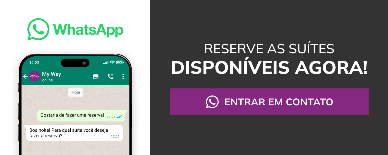 Reserve as suítes Disponíveis agora! entrar em contato